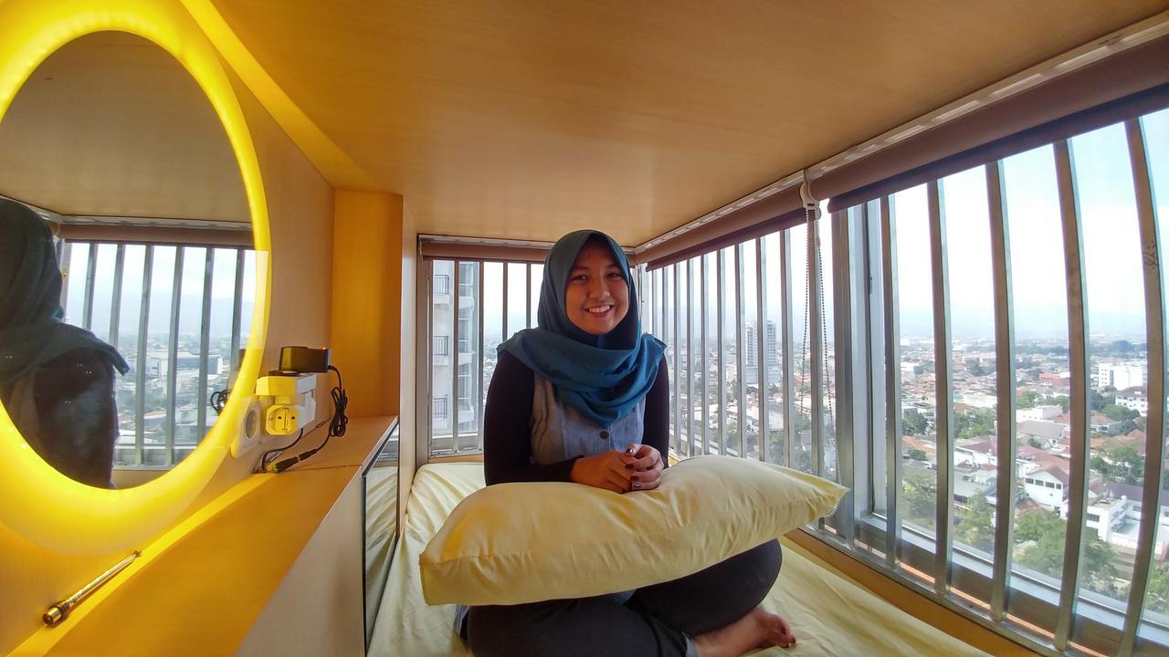 Inap At Capsule Hostel Bandung Extérieur photo